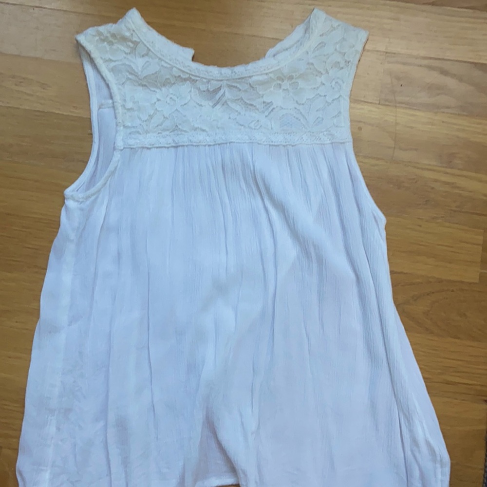 Baby Doll Top, criss cross back, flowy
